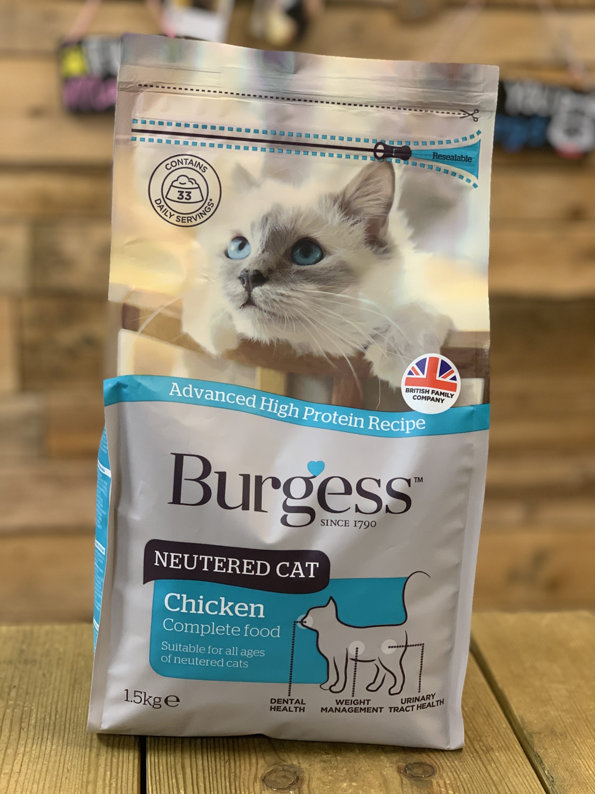 Burgess Dry Cat Food Neutered
