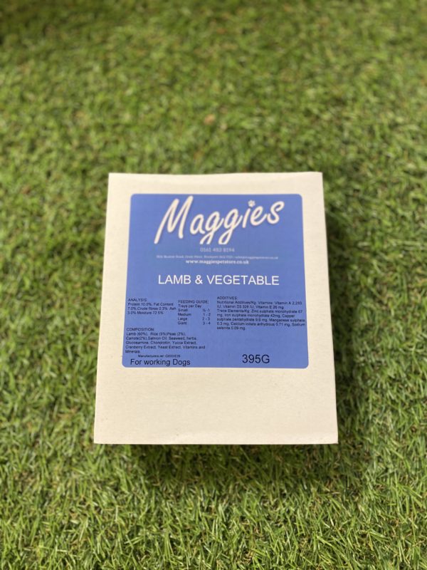 Maggies Grain Free Tray Lamb and Vegetable