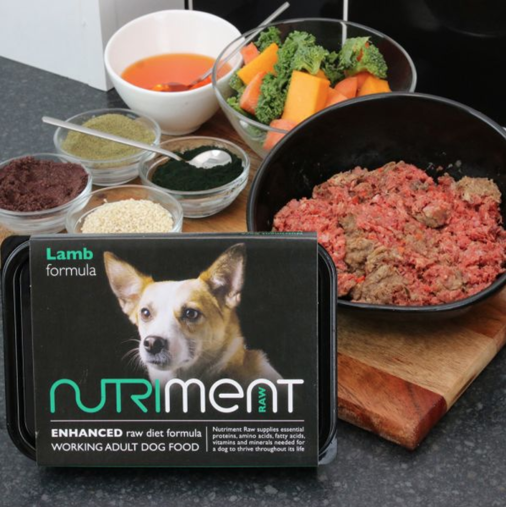 Nutriment Raw Dog Food Lamb Formula 500g Maggie's